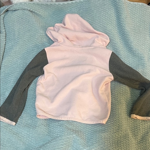 The North Face Kids' Pink and Gray Zip-Up Hoodie - Picture 5 of 5